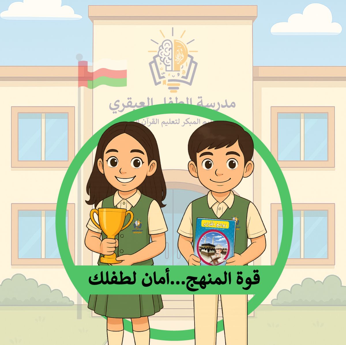 لأن ...قوة المنهج...أمان لطفلك